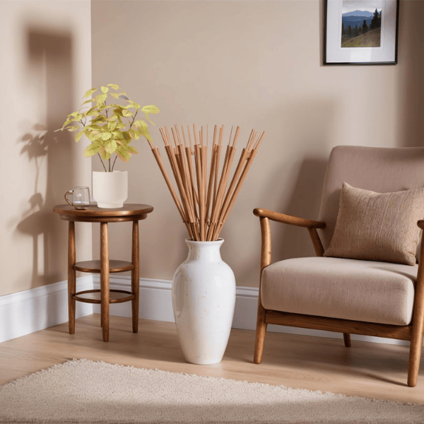 18" Fall Artificial Eucalyptus Plant