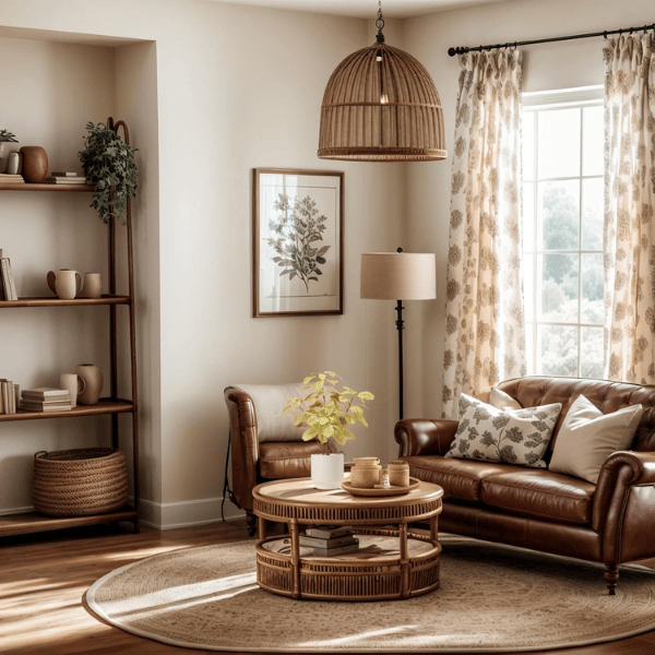 18" Fall Artificial Eucalyptus Plant