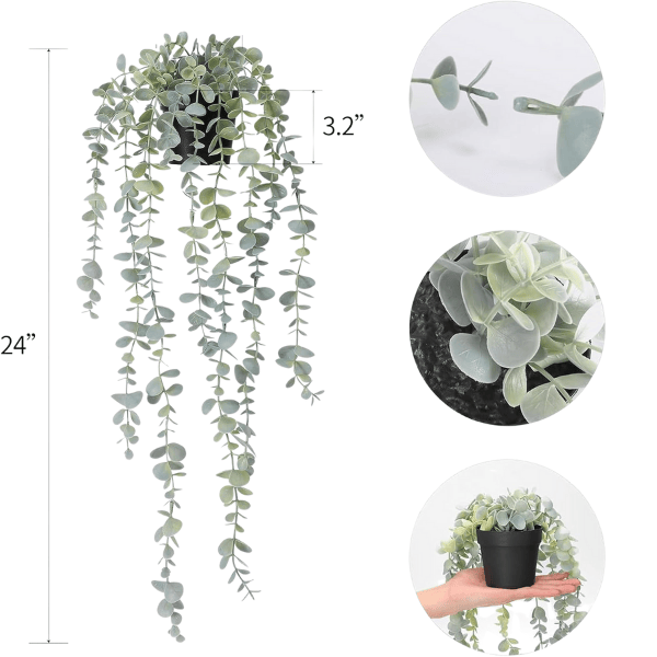 Artificial Hanging Eucalyptus Plant