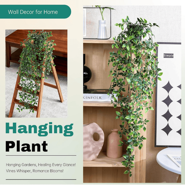 34" Artificial Hanging Vine Plant