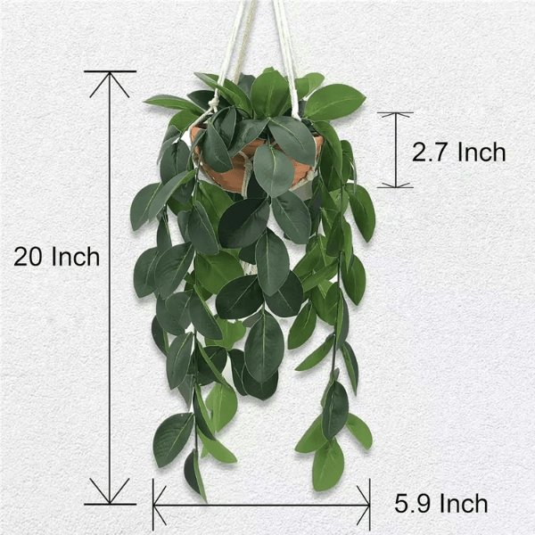 Hanging Plants Artificial Decor