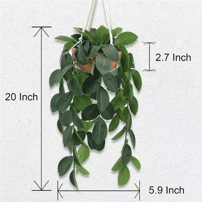 Hanging Plants Artificial Decor