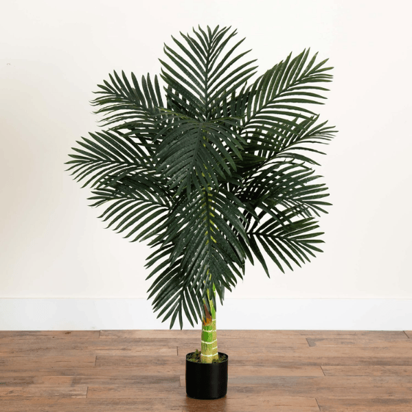 4FT Artificial Golden Cane Palm Tree