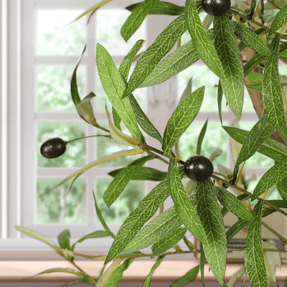 7FT Artificial Olive Tree – Tall Faux Silk Tree