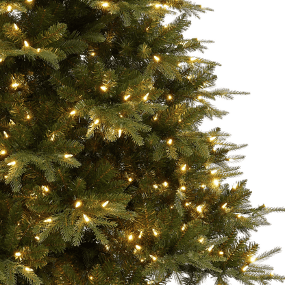 Traditional Prelit Artificial Christmas Tree